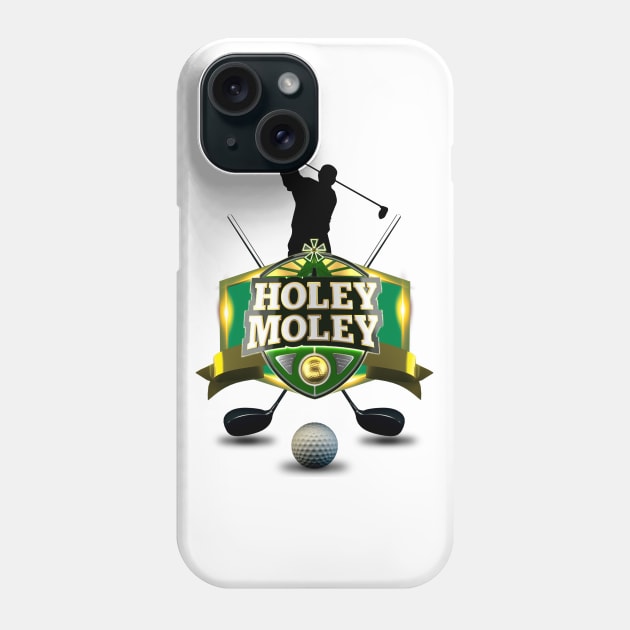 holey moley - golf sport Phone Case by OrionBlue