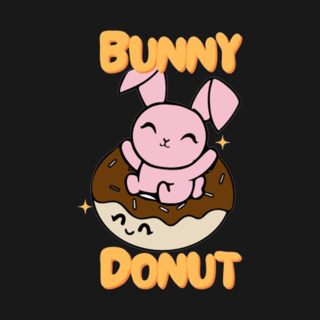 Cute bunny donut by Raylicartman