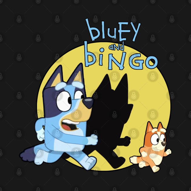 run bluey and bingo by Dossol2024