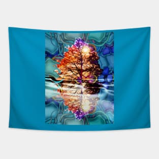Colorful Tree Tapestry