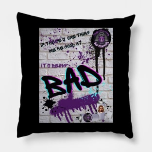 Bad Kids Graffiti Pillow