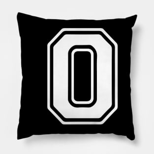 Letter O Pillow