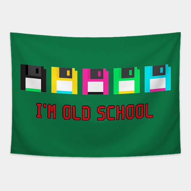 Old schoold  tech Tapestry by G4M3RS