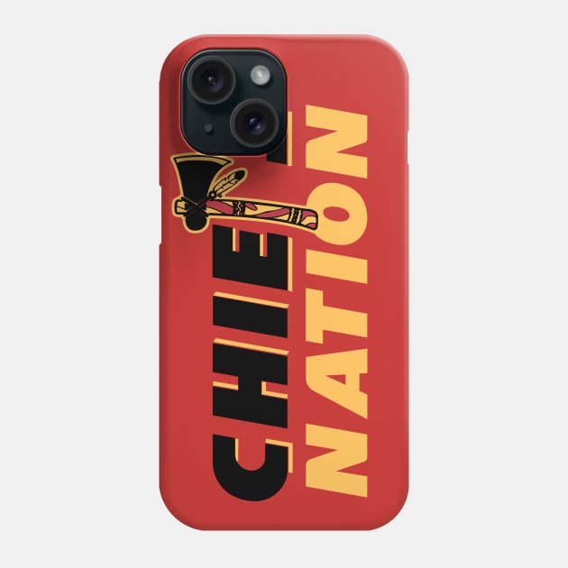 Chiefs Nation Phone Case by FootballBum