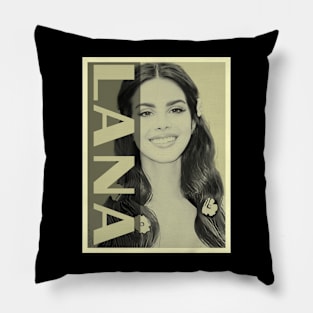 Smooth Details - Lana Smiley Del Rey Pillow