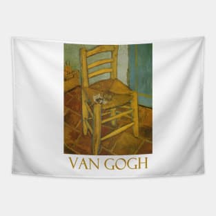 Van Gogh's Chair by Vincent van Gogh Tapestry