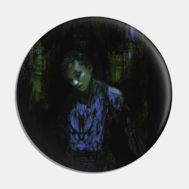 Beautiful girl. Dark sci-fi, fantasy. So cool. Blue and green. Pin by 234TeeUser234