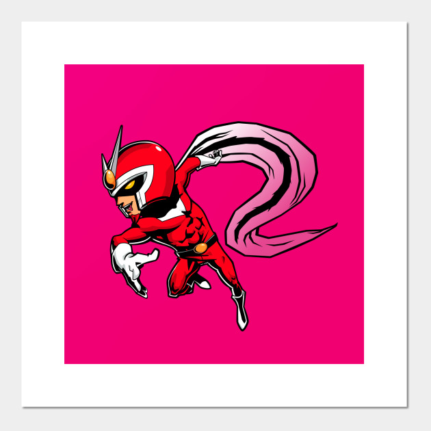 Get Wallpaper Viewtiful Joe Red Hot Hero Hero Poster Und Kunst Teepublic De Desktop Wallpaper Free