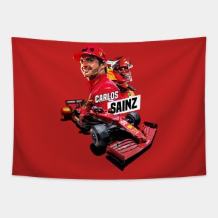 Racing Sainz 2021 Tapestry