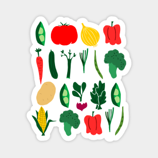 Cute Vegetables Magnet