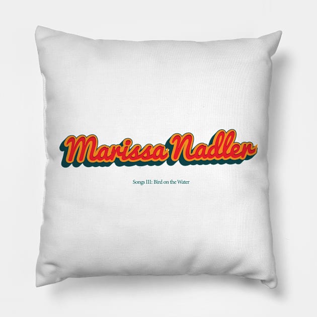 Marissa Nadler Pillow by PowelCastStudio