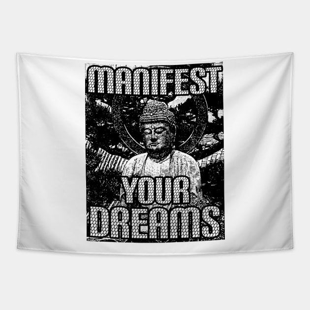 Manifest your dreams Tapestry by Manifesting123