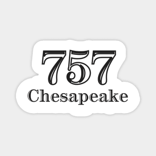 Chesapeake 757 Virginia USA Magnet