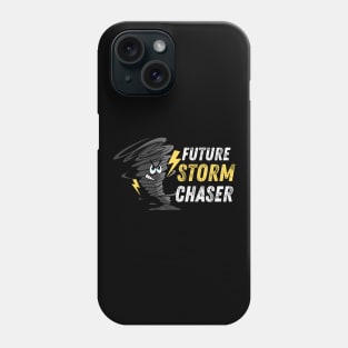 Future Storm Weather Chaser Tornado Kids Phone Case