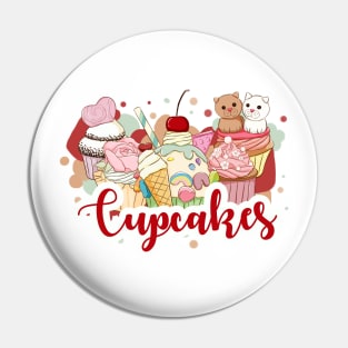 Sweet Cupcake Pin