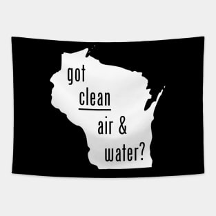 WI-Got Clean Air & Water Tapestry