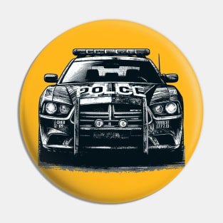 Police car Pin