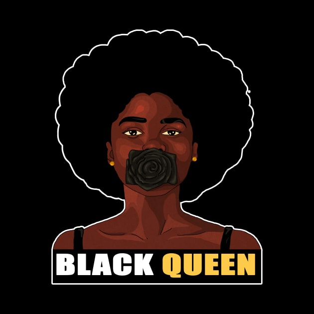 Black Queen Afro Pride by dukito