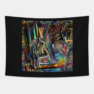 Holographic Reflections Tapestry