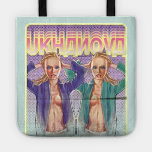 Russian Model 80's Retro Tote