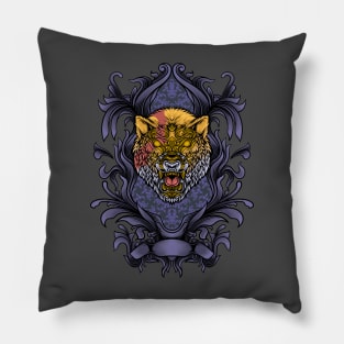 Tiger War Pillow