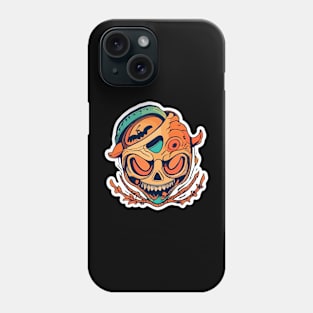 Red skull | Halloween | Skull Virus Phone Case