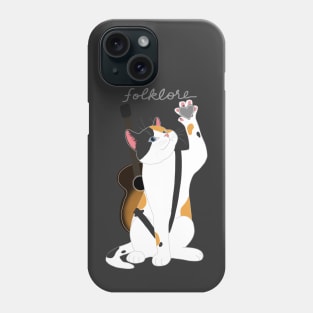 MUSICIAN FOLKLORE CAT ERA Phone Case