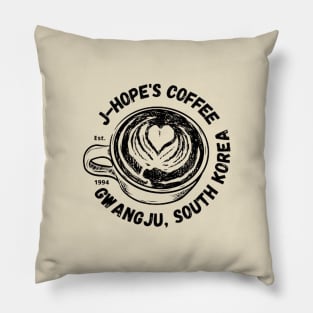 J-hope's Coffee (Hoseok of BTS) Pillow