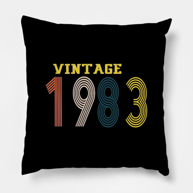 1983 Pillow by Yoda