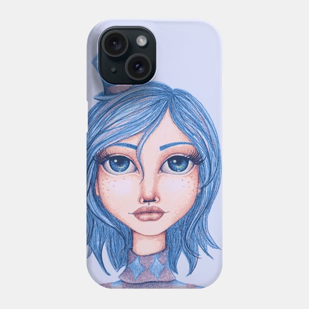 I Heart Blueberry Muffin Phone Case by LittleMissTyne