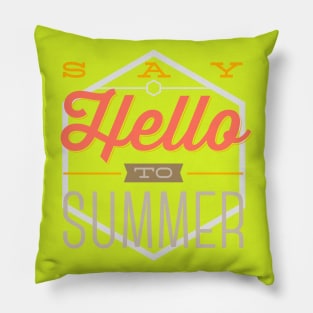 Say Hello to summer Pillow