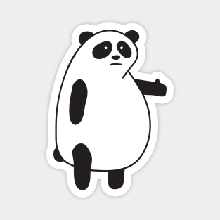 Dude Panda Magnet