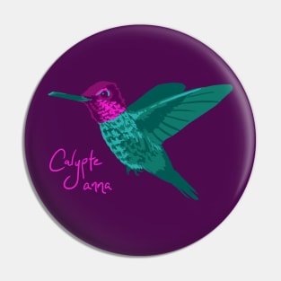 Anna's Hummingbird Pin