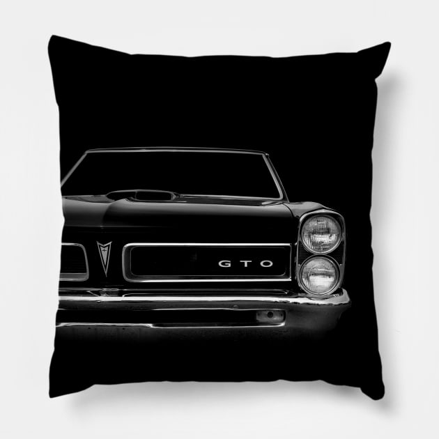 1965 Pontiac GTO Pillow by mal_photography