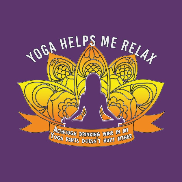 Nerdy Tee - Yoga by KennefRiggles