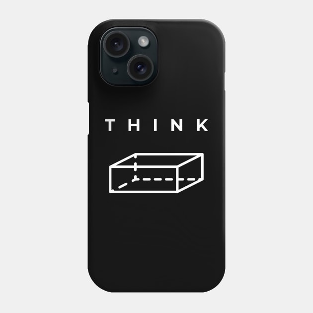 Think outside the box Phone Case by Designs by Vic