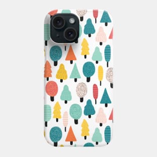 Doodle Trees Phone Case