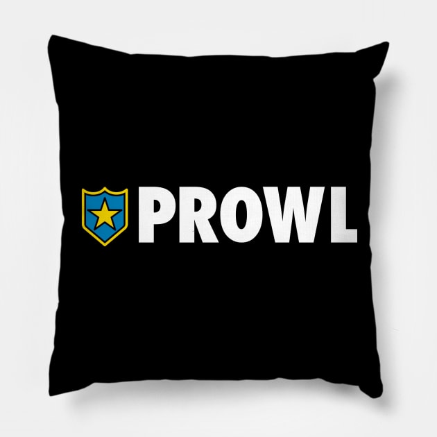 Prowl Pillow by lonepigeon