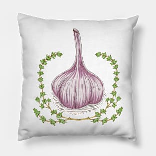 Garlic Geraldic Pillow