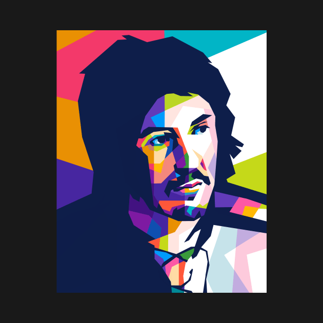 John Bonham Pop Art by Dethector