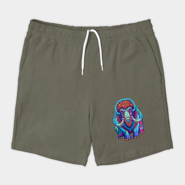 Psychedelic Woolly Mammoth by The WYLD Tribe