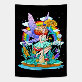 Fairy Mythical Creature Girl Cute Women's Gift Tapestry