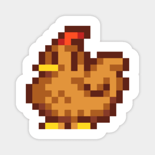 Brown Chicken Magnet