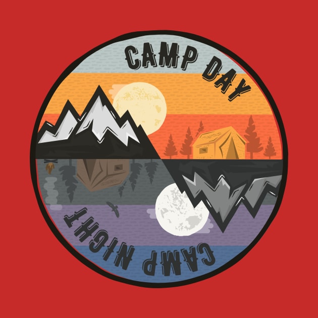 Camp Day | Camp Night Retro by Chichid_Clothes