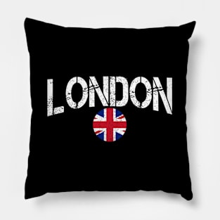 London Uk United Kingdom Union Jack England Pillow