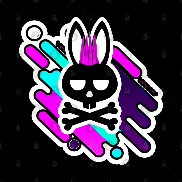 Bunny Skull by GLStyleDesigns