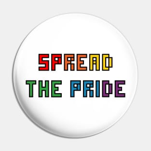 LGBTQ+ Spread The Pride - Pride Month Rainbow Pin