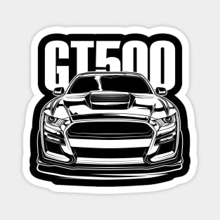 Shelby Mustang GT500 (White Print) Magnet