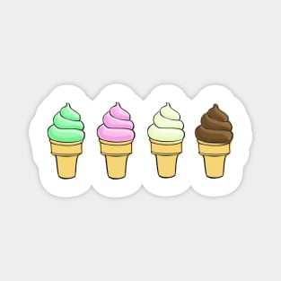 Ice Creams Magnet