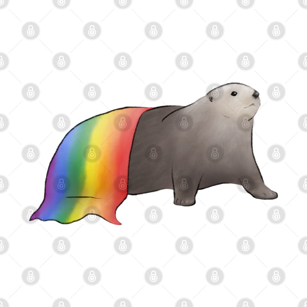 Pride Sea Otter by OtterFamily